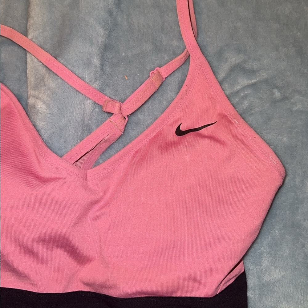Nike Pink Racerback Sports Bra